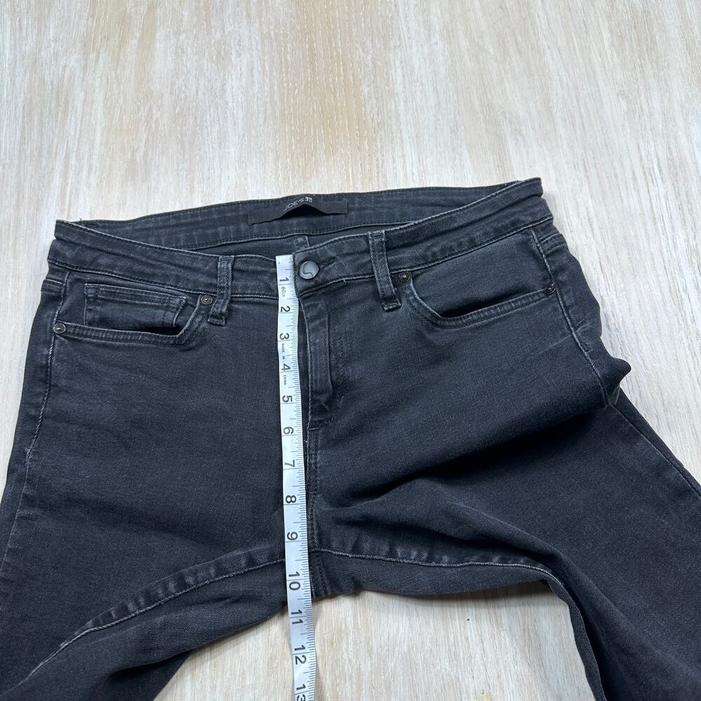 Joe’s Jeans The Skinny Black Stretch Mid Rise Slim Fit Casual Denim Jeans 31 - Picture 7 of 14
